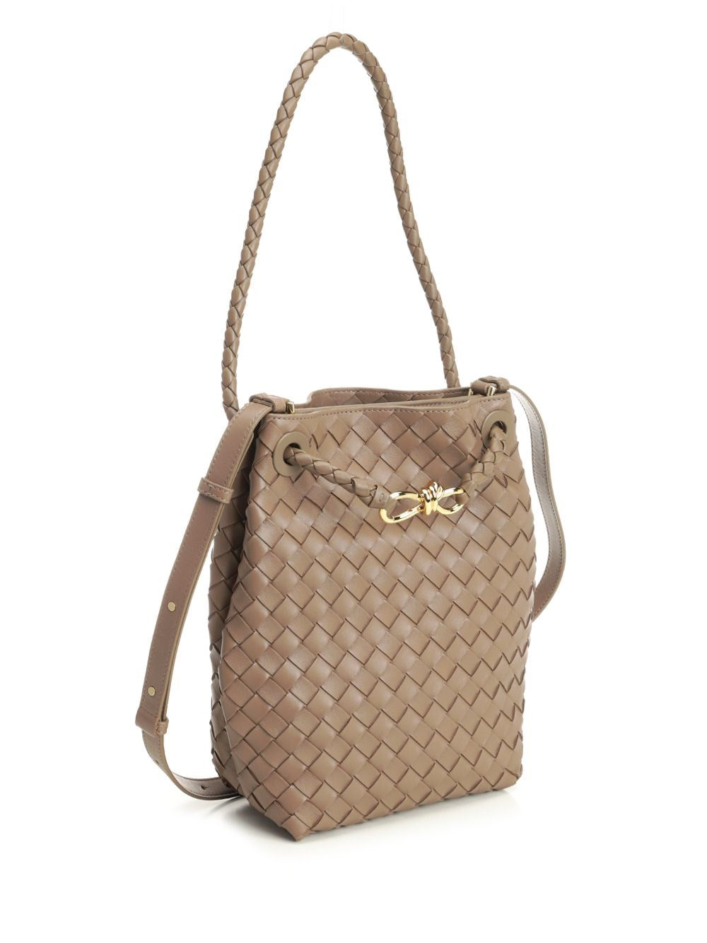 Bottega Veneta Women Small "Andiamo" Bucket Bag