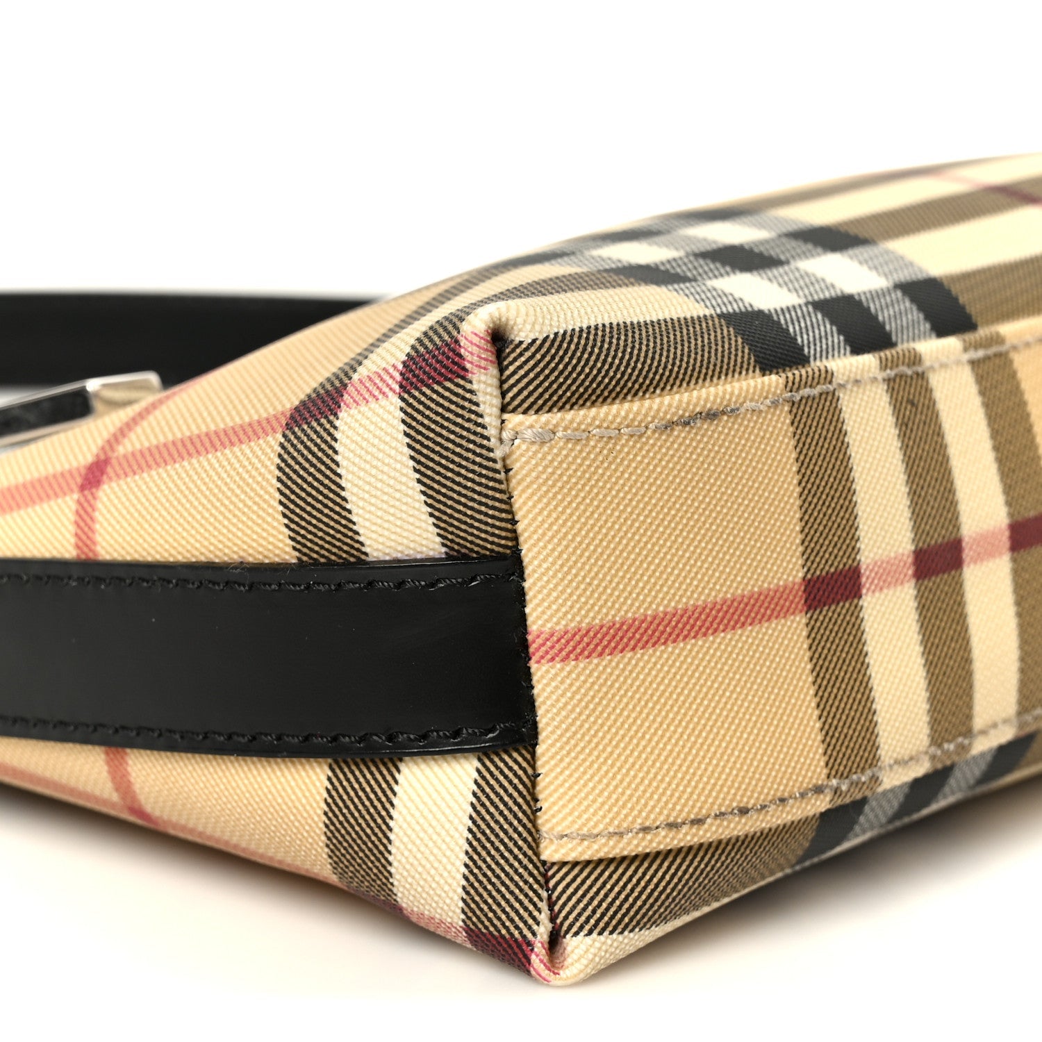Vintage Check Shoulder Bag Black