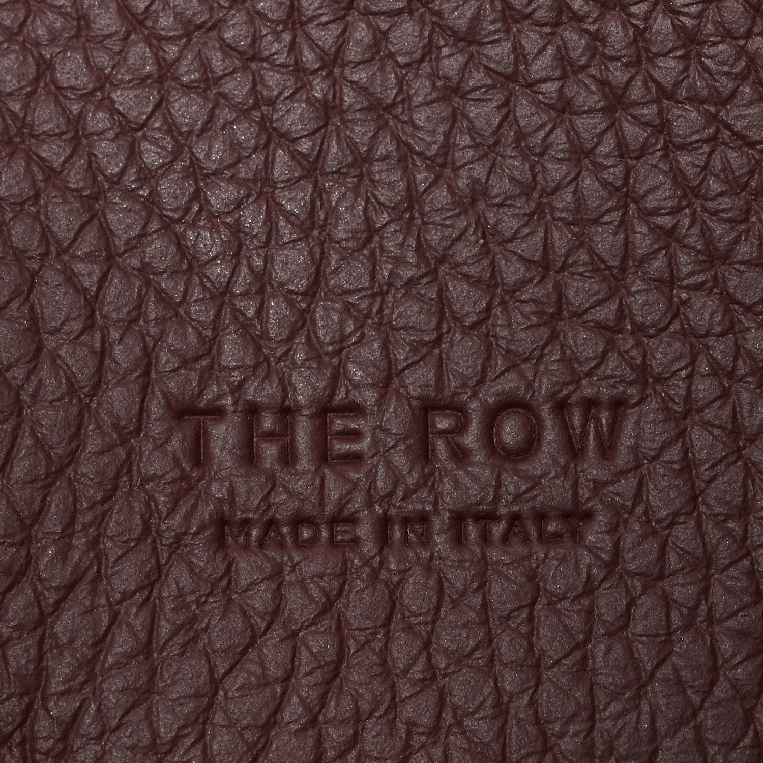 Grained Calfskin Soft Margaux 10 Bag Dark Mocha