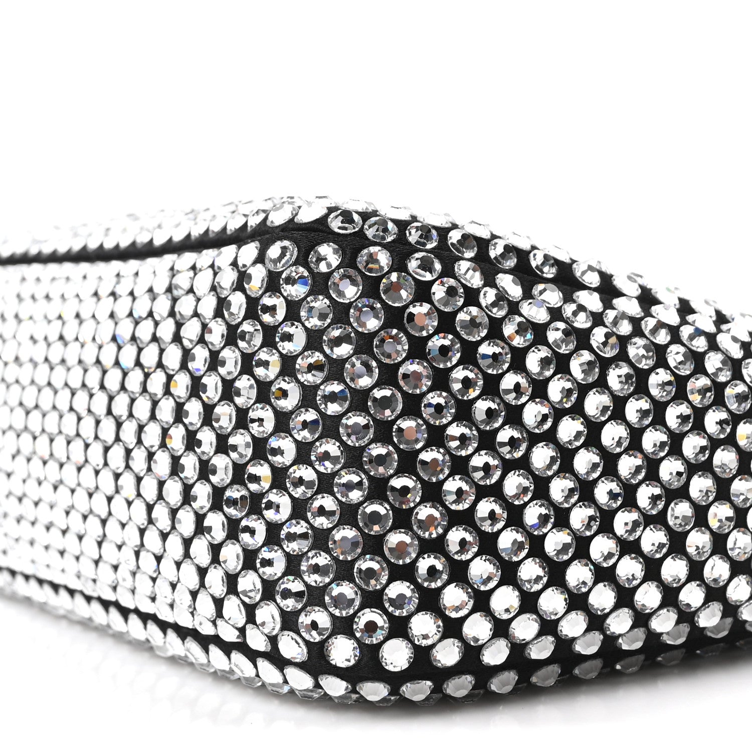 Satin Crystal Re-Edition 2005 Shoulder Bag Cristal