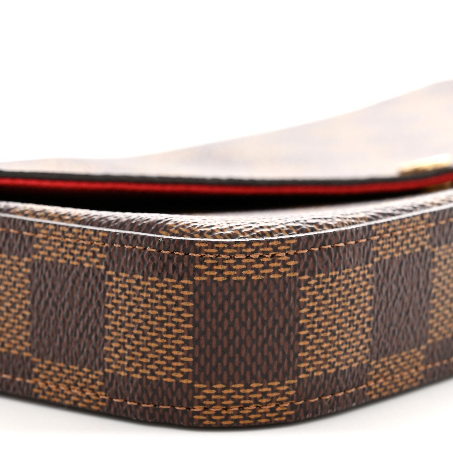 Damier Ebene Pochette Felicie Chain Wallet