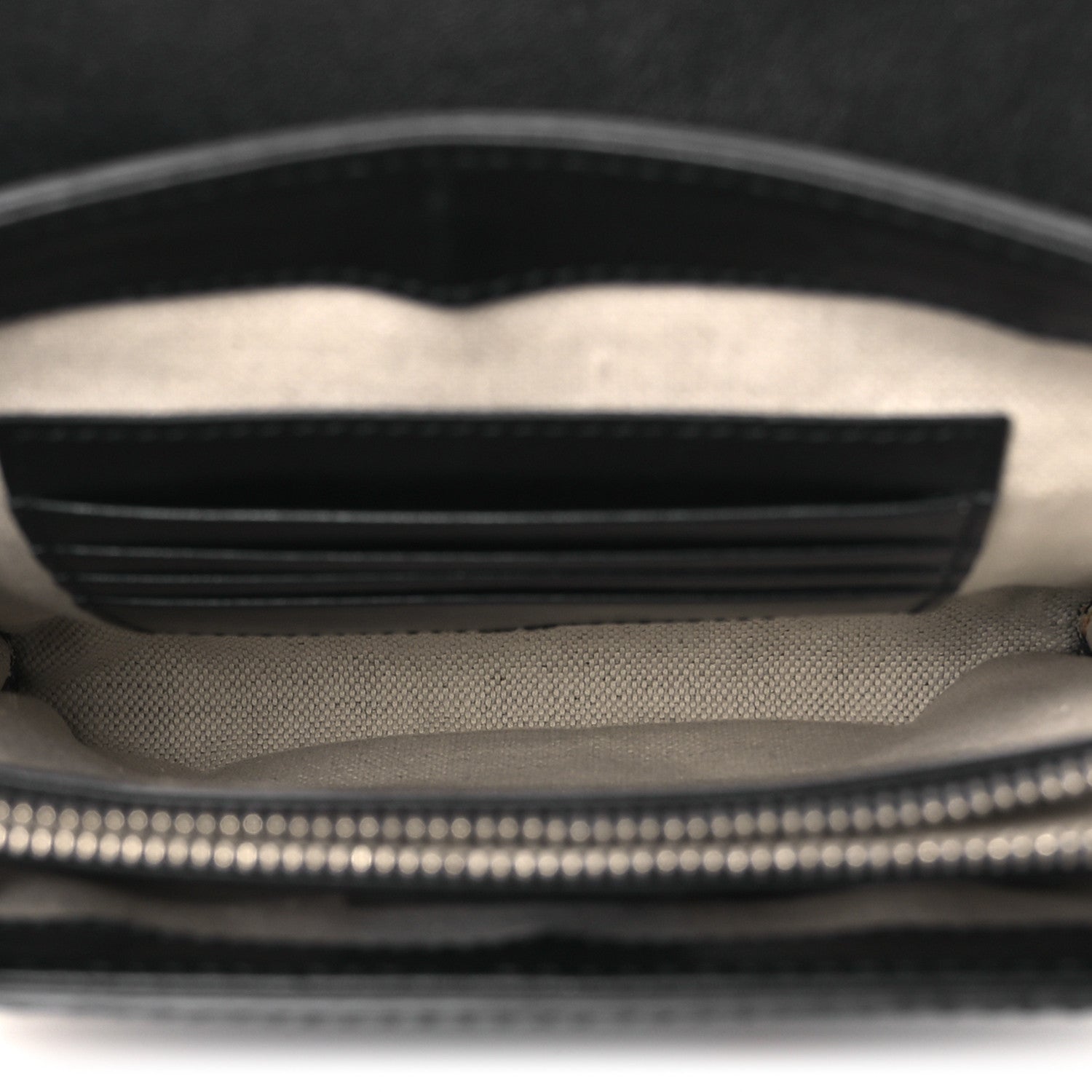 Calfskin GG Tennis Embossed Messenger Bag Black