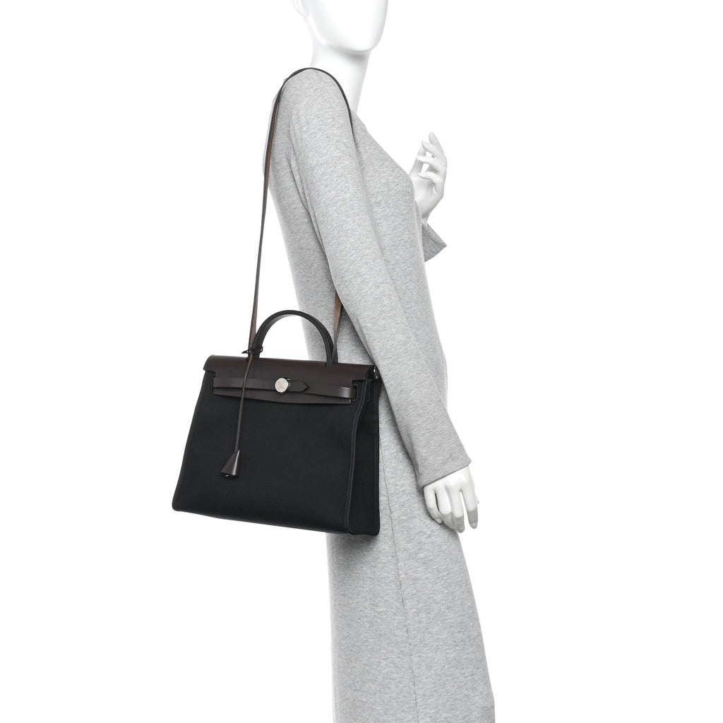 Toile Vache Hunter Herbag Zip 31 PM Ebene Black