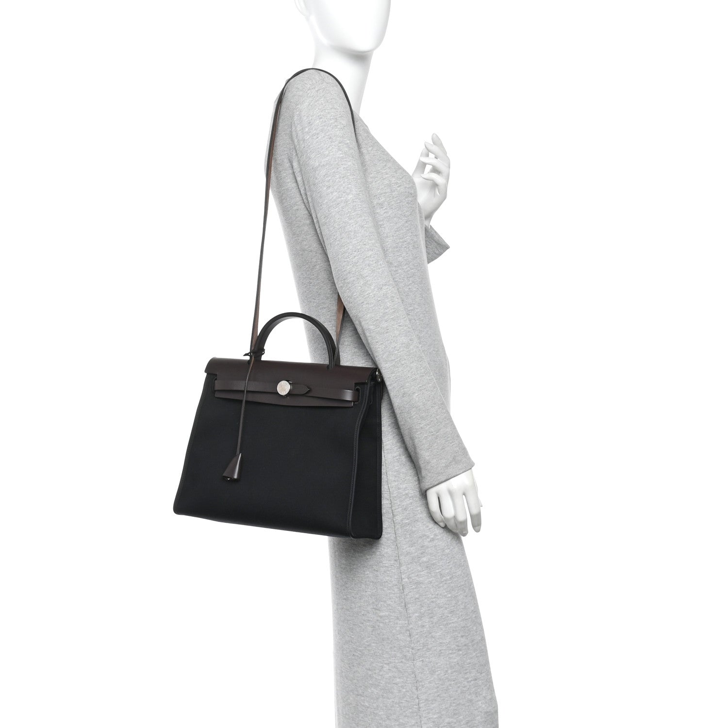 Toile Vache Hunter Herbag Zip 31 PM Ebene Black