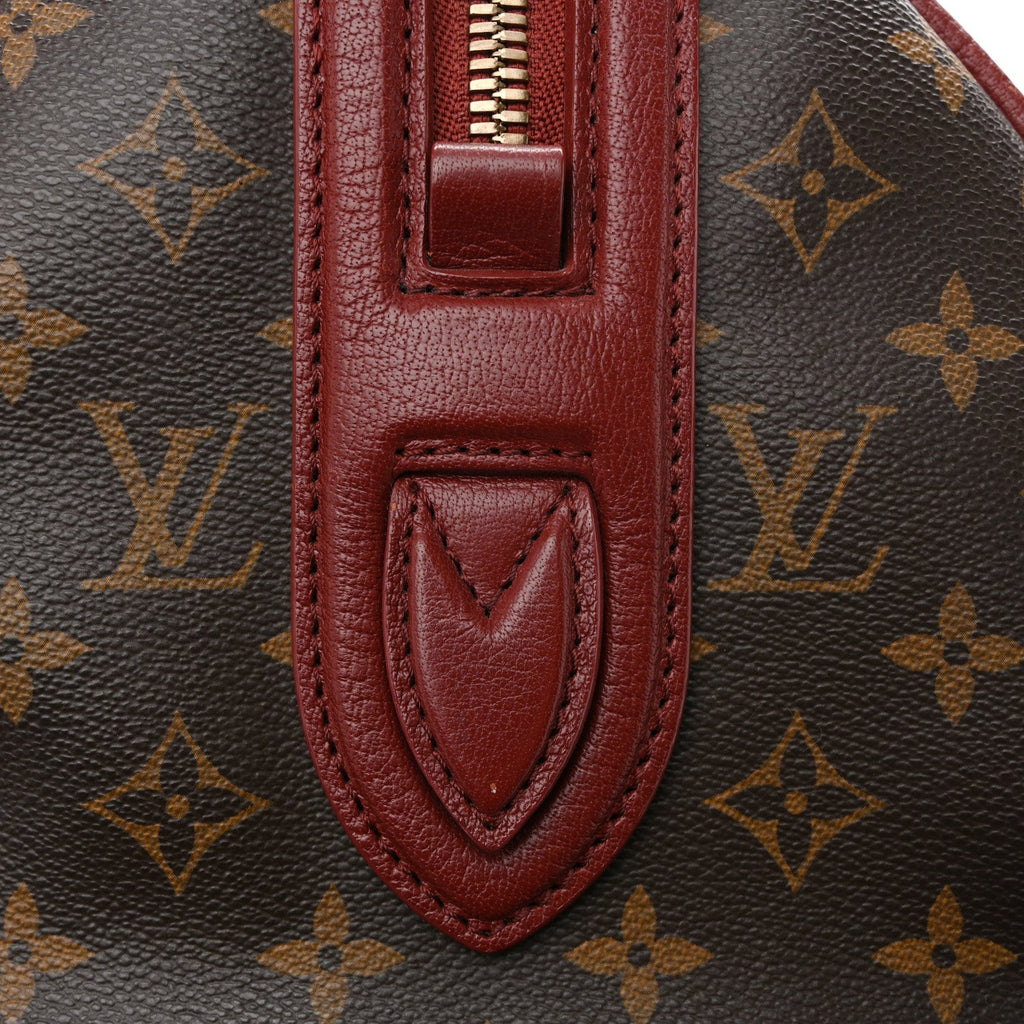 Monogram Golden Arrow Speedy Burgundy