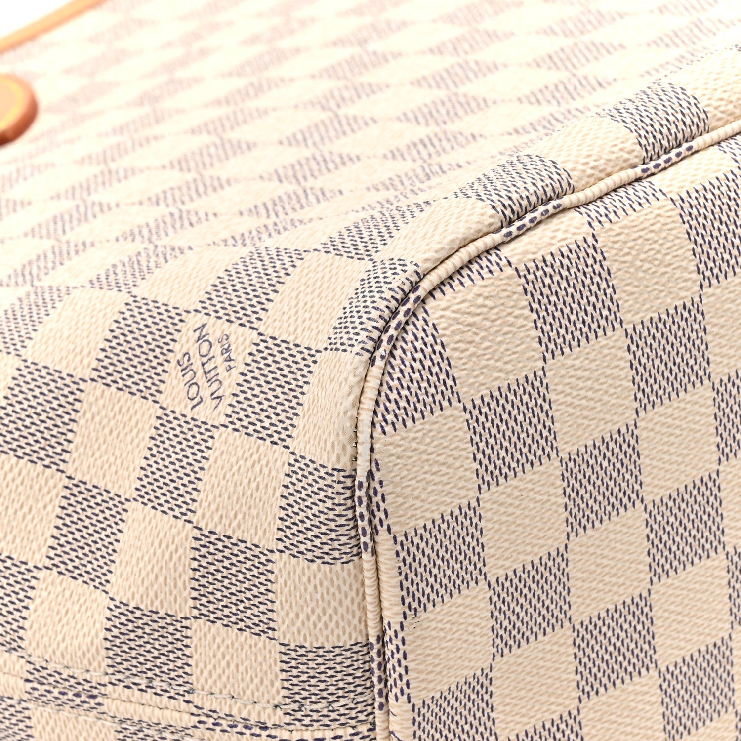 Damier Azur Neo Neverfull MM Rose Ballerine