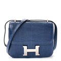 Lizard Constance 18 Bleu Saphir