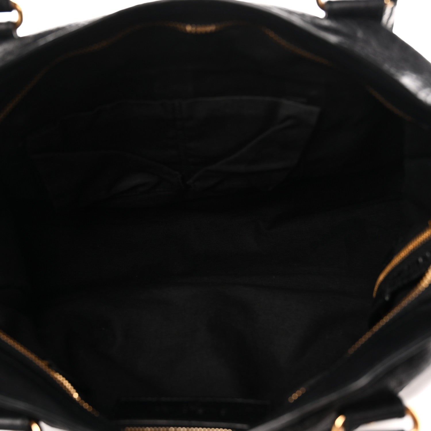 Agneau Giant 12 Gold Hardware City Black