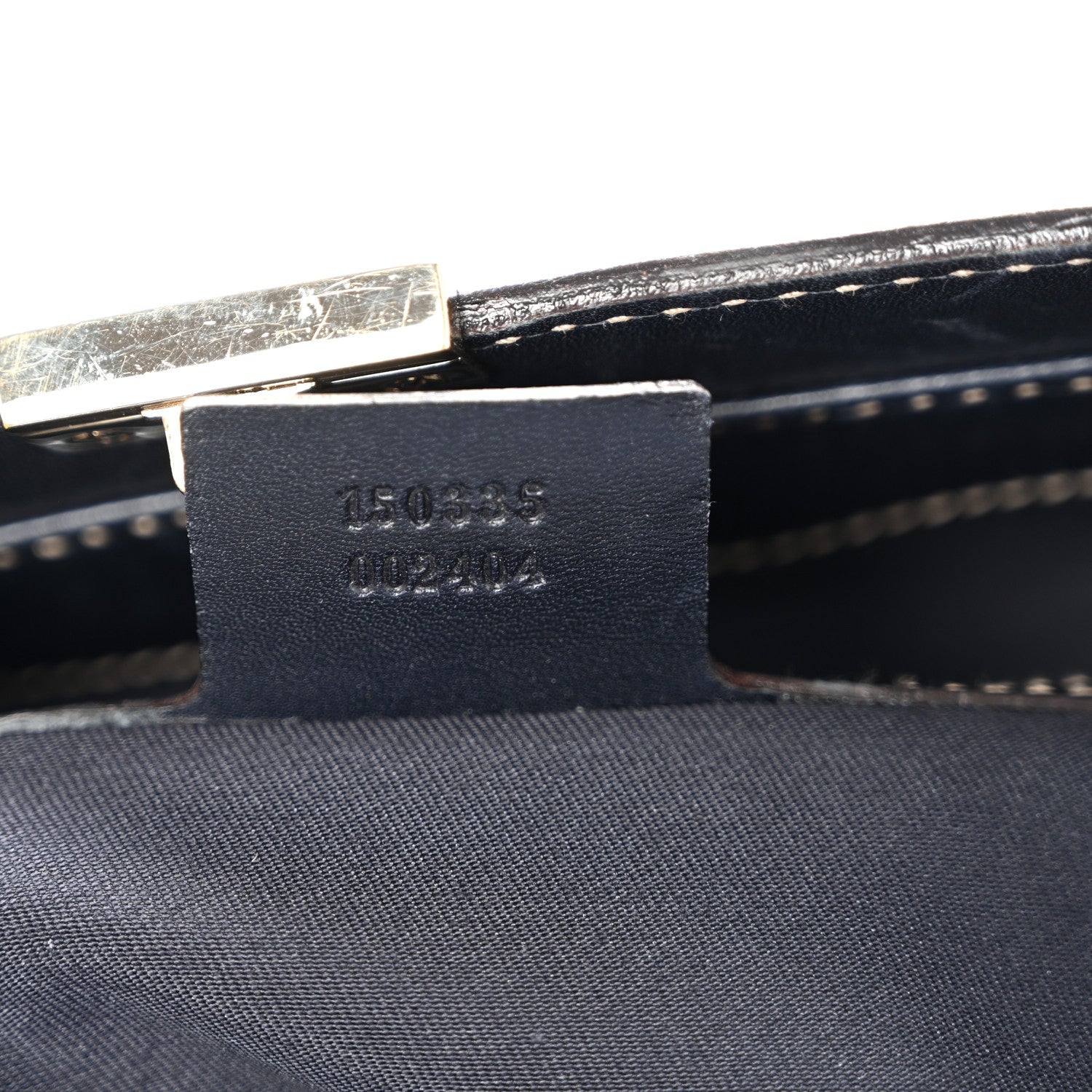 Guccissima Large Treasure Boston Navy