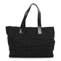 Nylon Medium Travel Tote Black