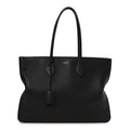Grained Calfskin Large Star Tote Black