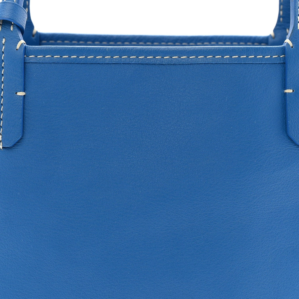Goyardine Reversible Mini Anjou Sky Blue