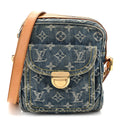Denim Camera Bag Blue