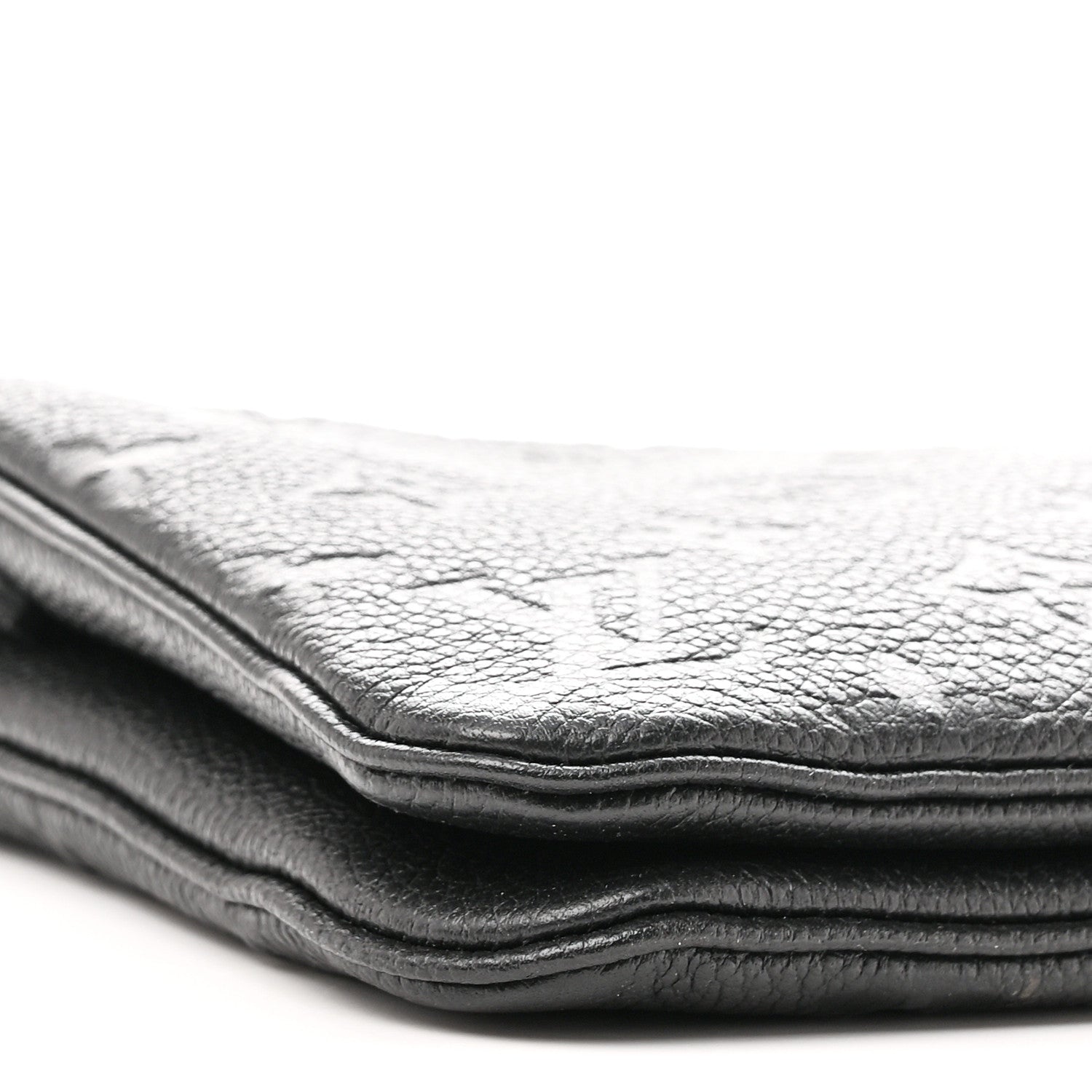Empreinte Double Zip Pochette Black