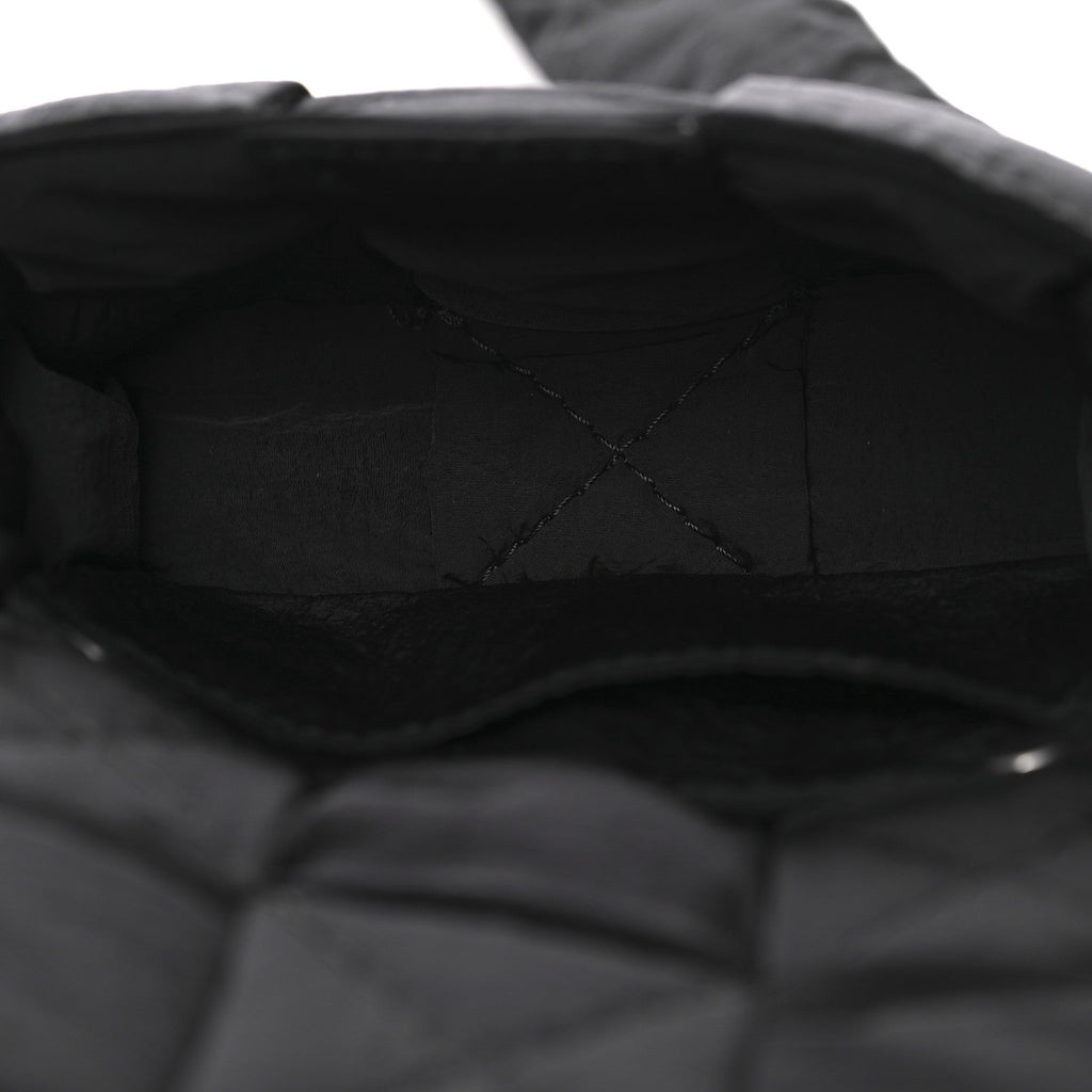 Nylon Intrecciato Padded Tech Candy Cassette Bag Black