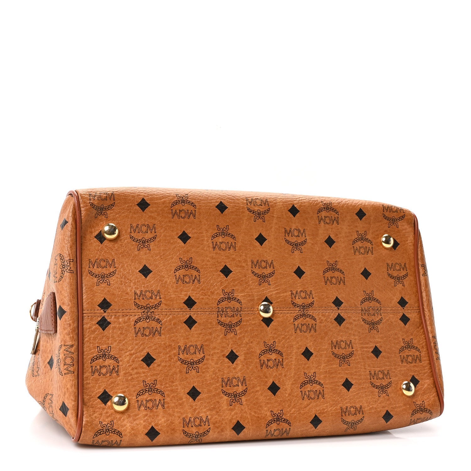 Visetos Essential Boston Bag Cognac