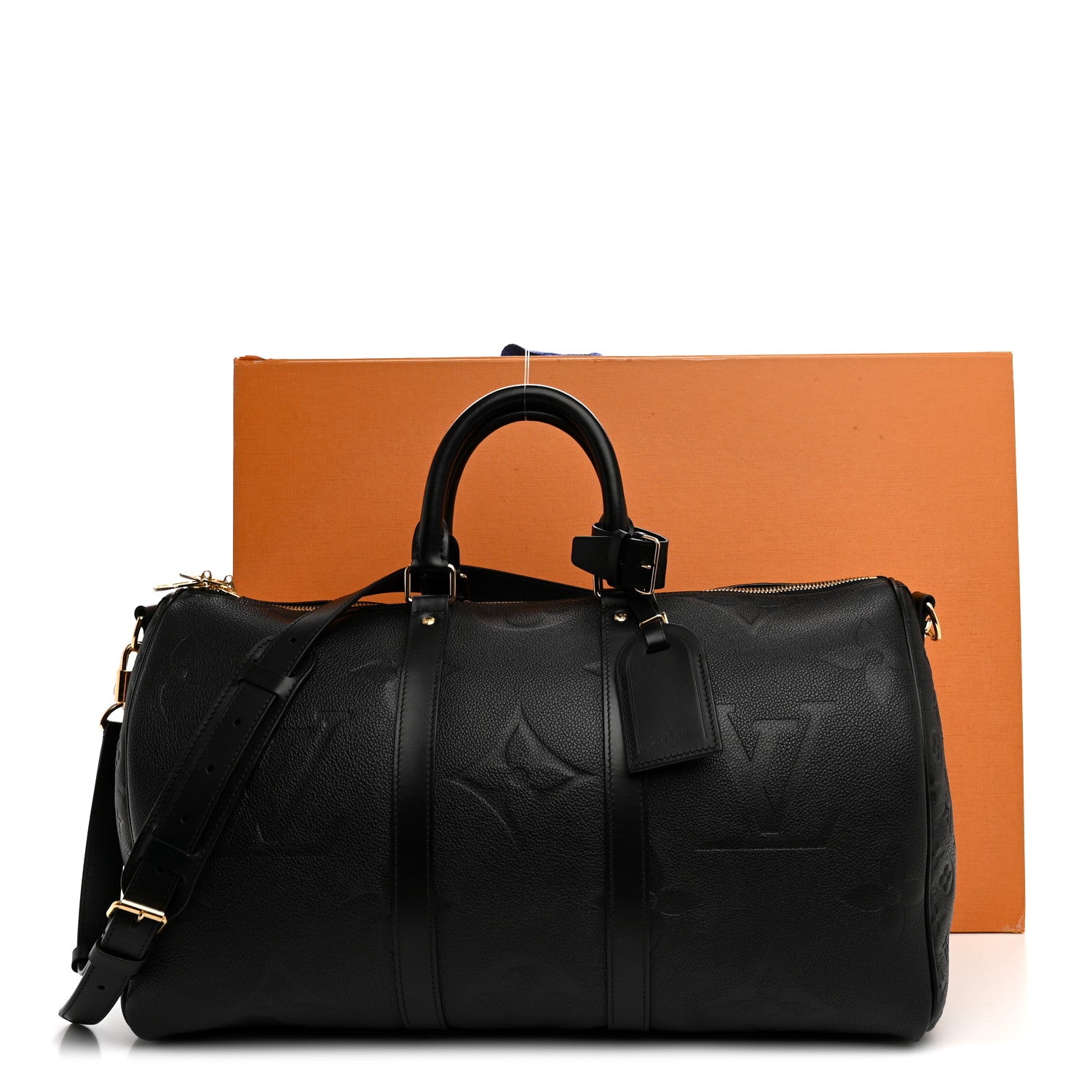 Empreinte Monogram Giant Keepall Bandouliere 45 Black