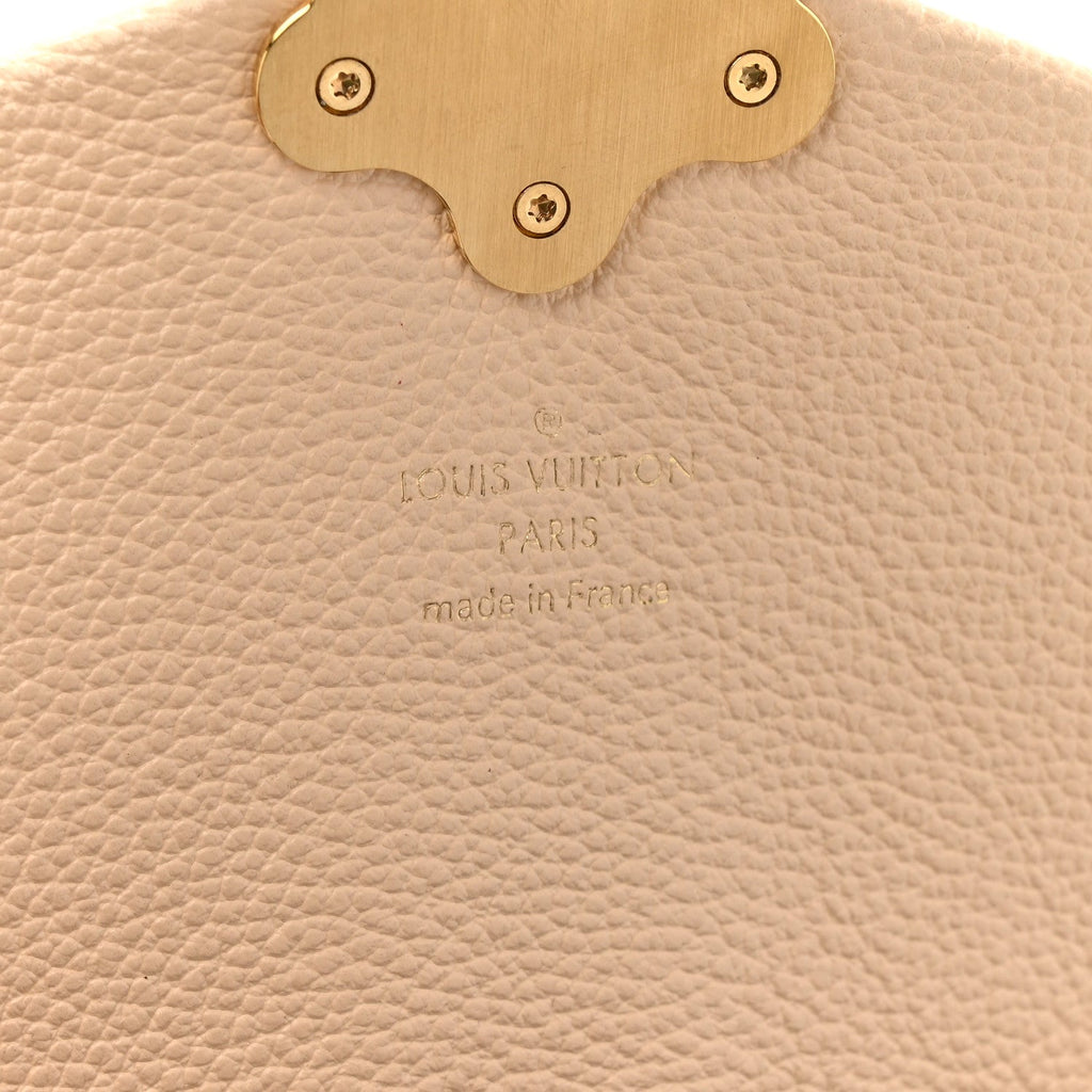 Damier Ebene Clapton Backpack Creme