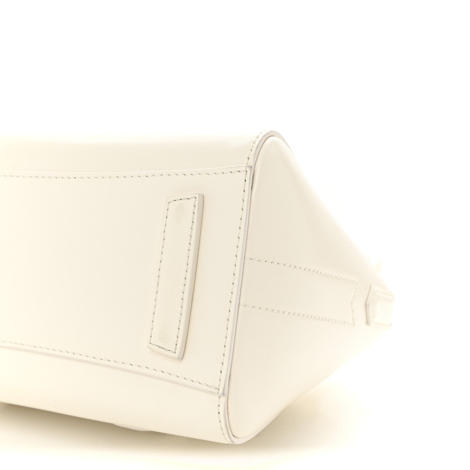 Box Calfskin Mini Lock Antigona Shoulder Bag Ivory