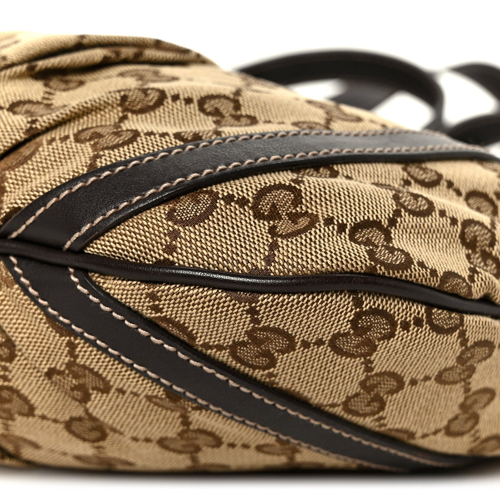 Monogram Small D Gold Ring Messenger Dark Brown