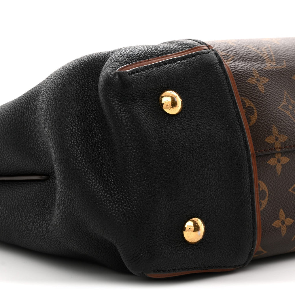 Monogram Tote W PM Black