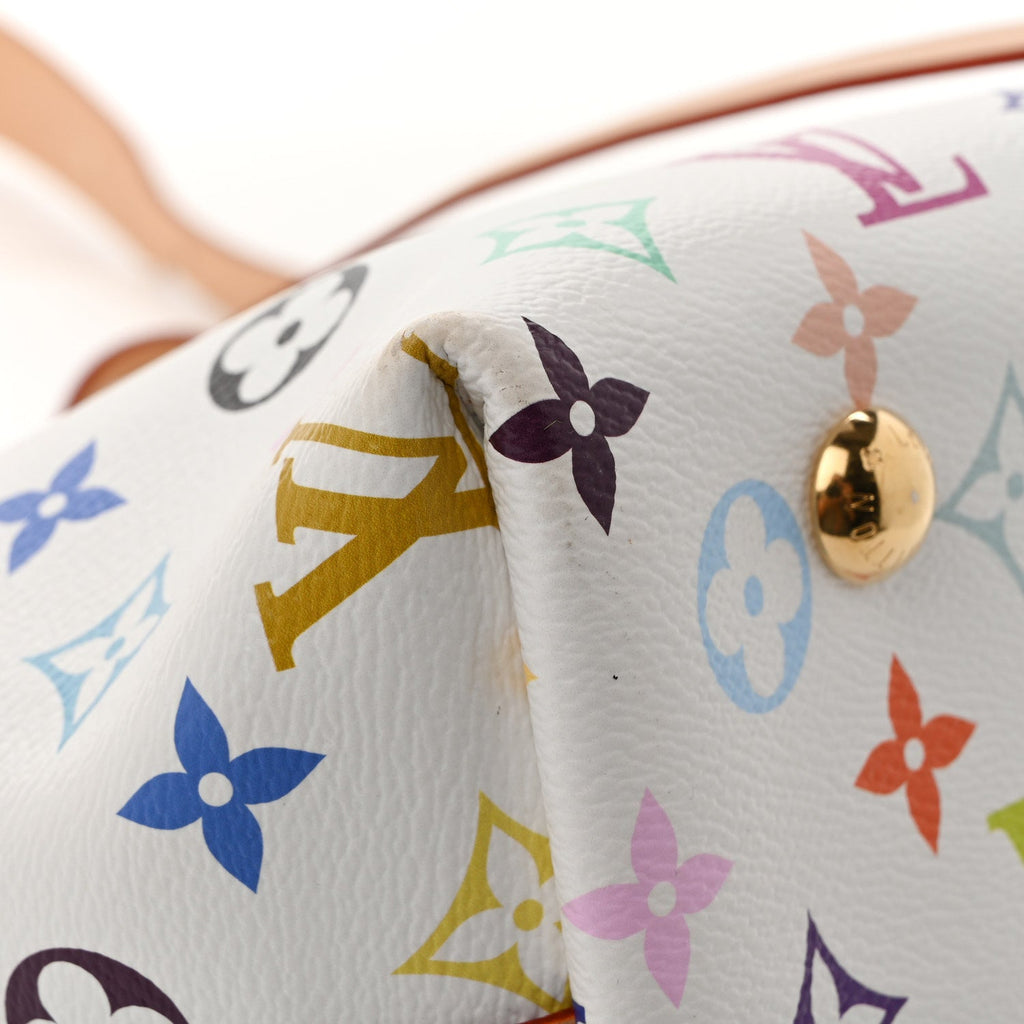 LV X TM Monogram Multicolor CarryAll PM White