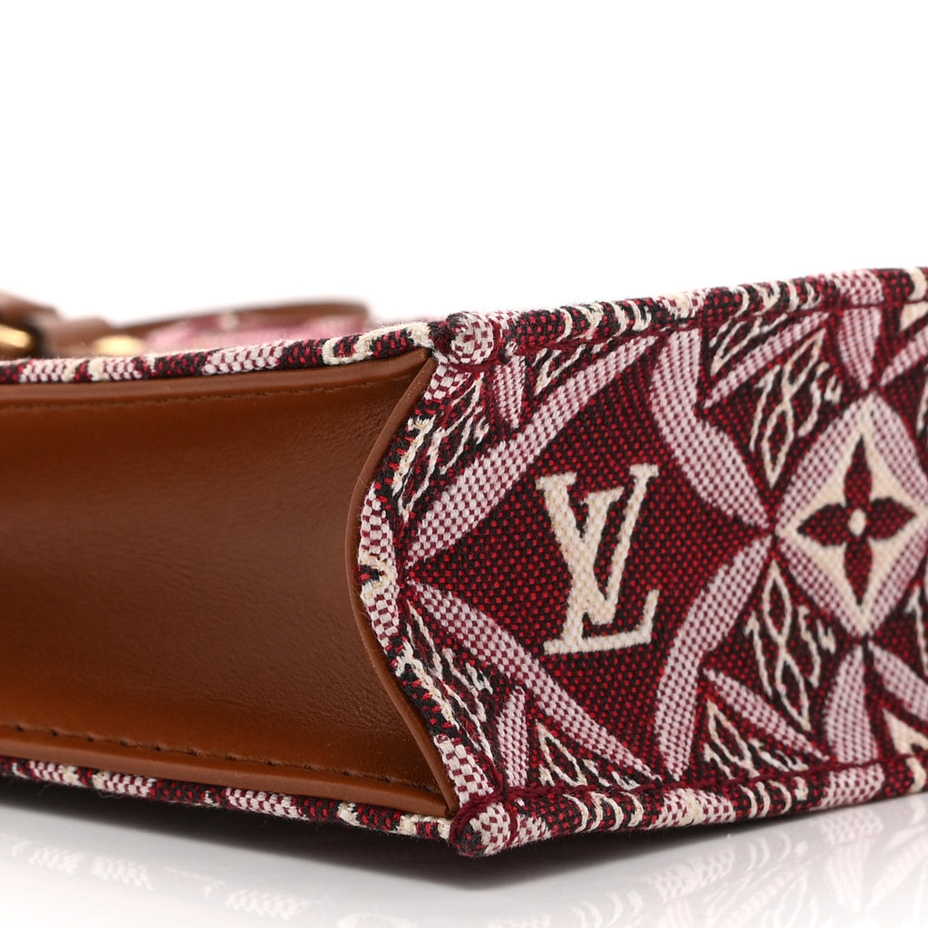 Jacquard Since 1854 Petit Sac Plat Bordeaux