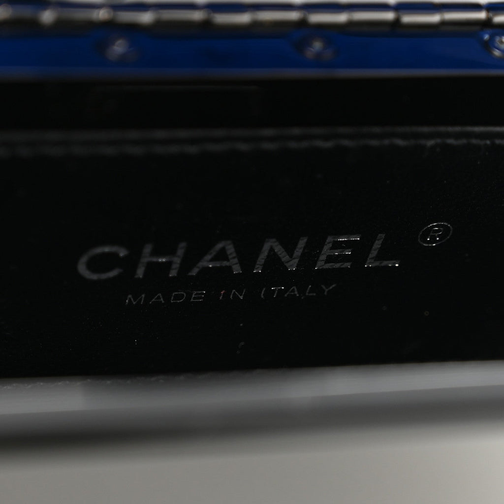 Plexiglass Plexi Coco Bag Black Blue