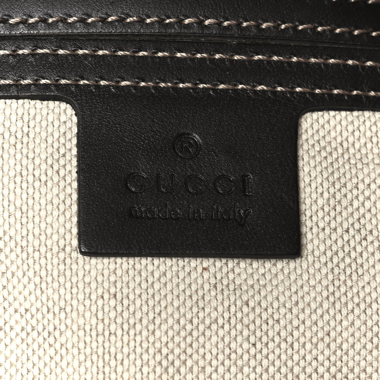 GG Supreme Monogram Medium Flat Messenger Bag Dark Brown