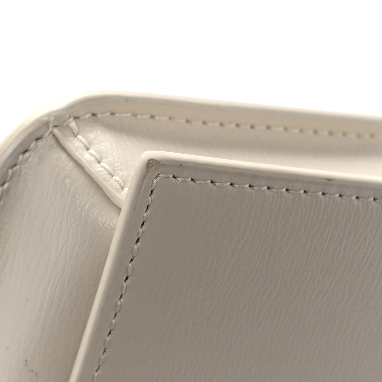 Smooth Calfskin Monogram Phone Holder Crossbody Crema Soft