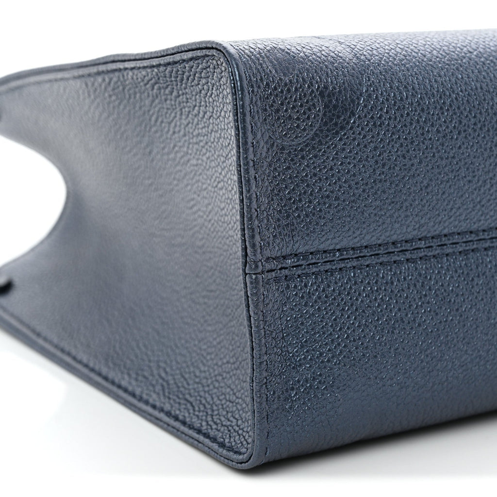 Metallic Empreinte Monogram Giant Onthego PM Navy Nacre