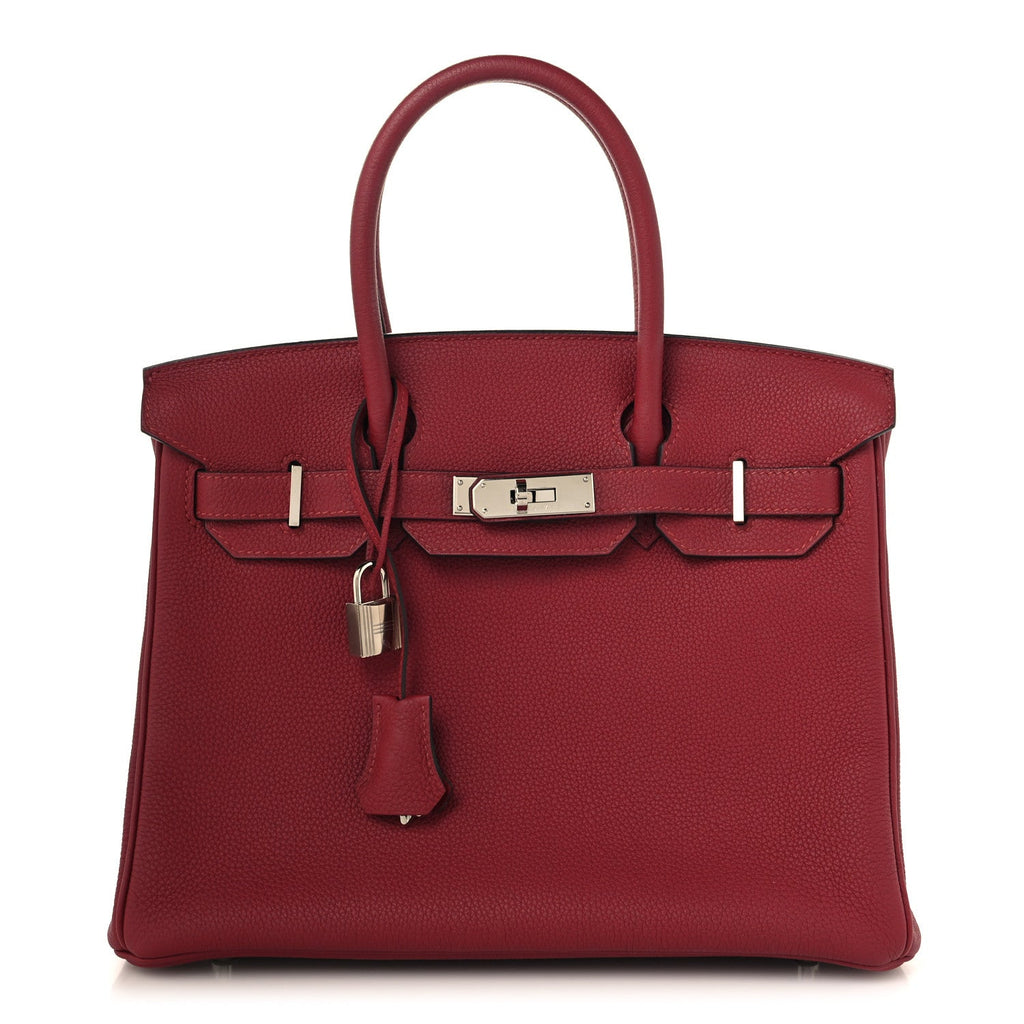 Togo BIRKIN 30 Rouge Grenat