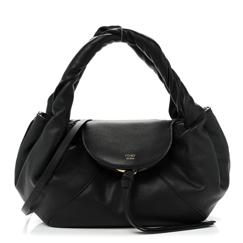 Calfskin Small Spy Black