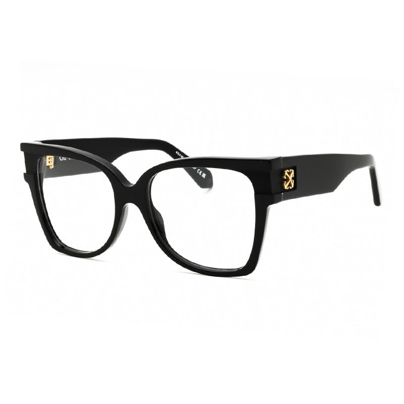 Off-White Eyeglasses Butterfly Full Rim, Black Frame and Clear Demo Lenses Lens OERJ088STYLE881000