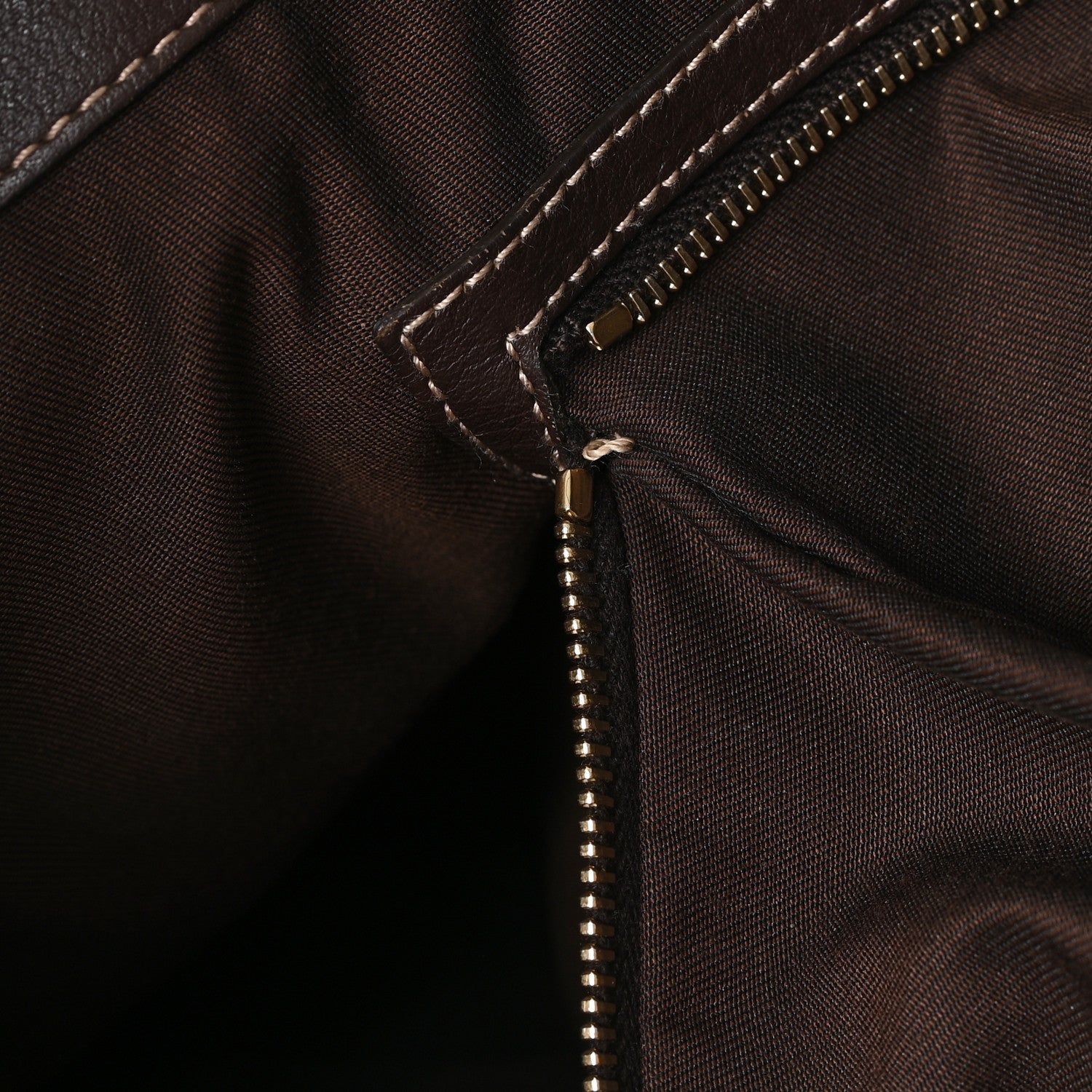 Crystal Monogram Mix Dark Brown