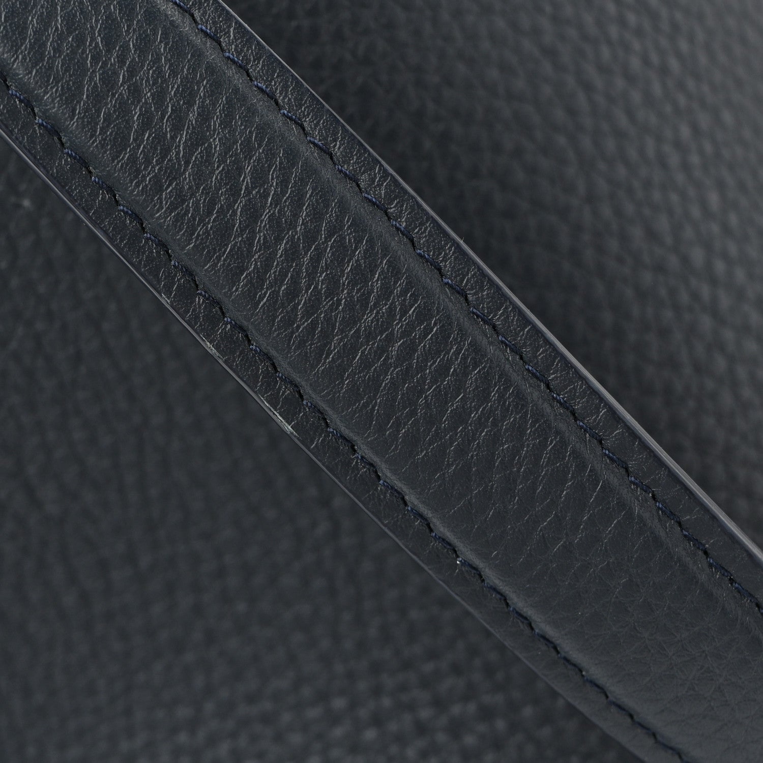 Grained Calfskin Medium N/S Park Tote Marine