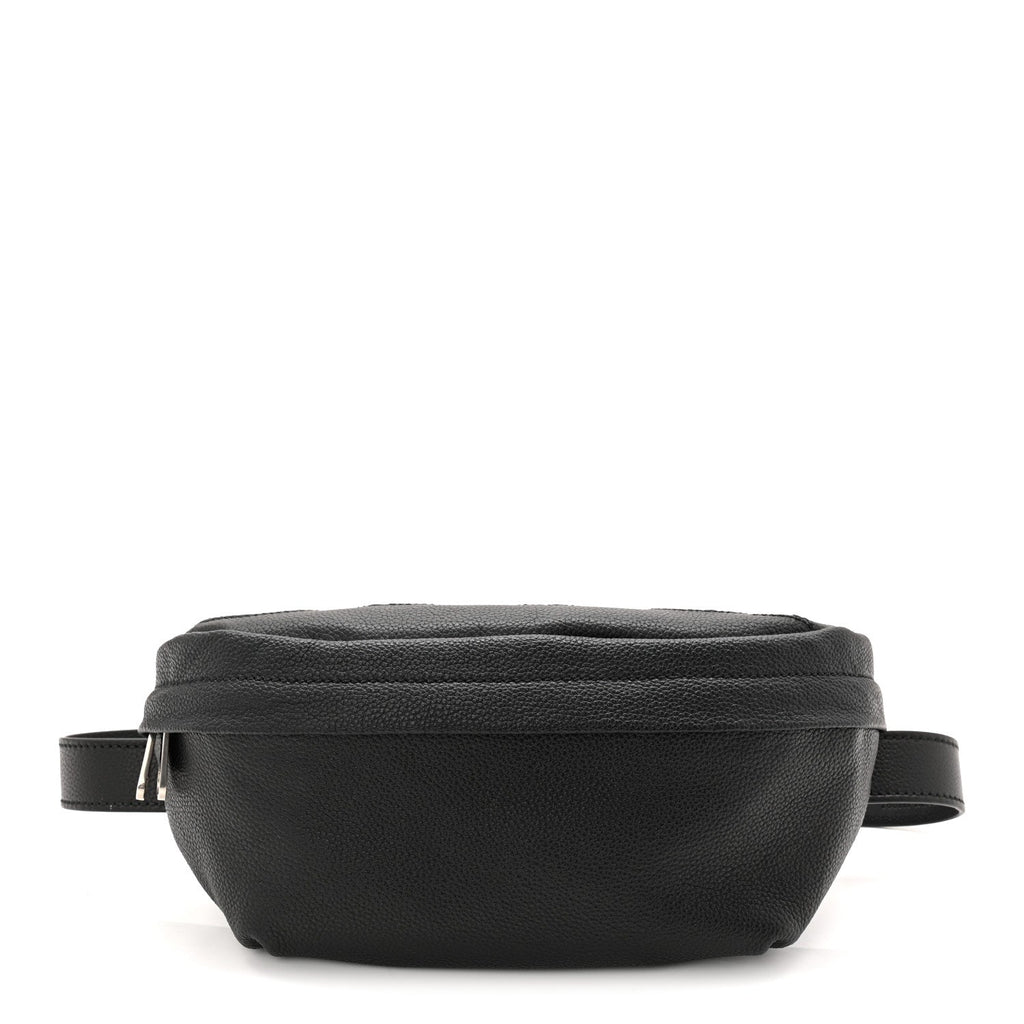 Grained Calfskin Embossed GG Monogram Belt Bag 80/32
