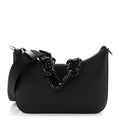 Calfskin Mini Loubila Chain Shoulder Bag Black