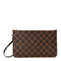 Damier Ebene Neverfull MM GM Pochette Rose Ballerine