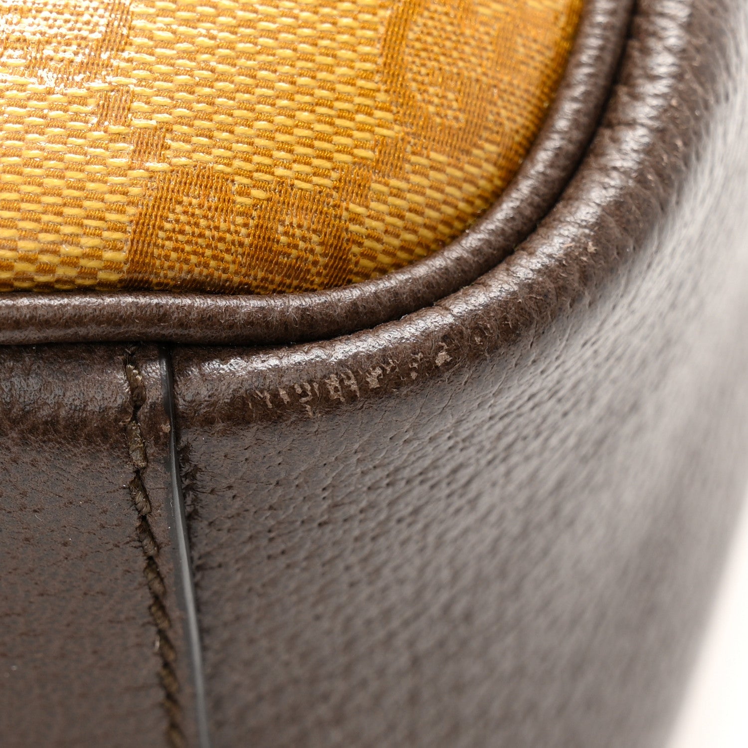 X ADIDAS Crystal Vintage Monogram Textured Dollar Calfskin Web Trefoil Logo Bag Mid Natural Nut Off White New Acero