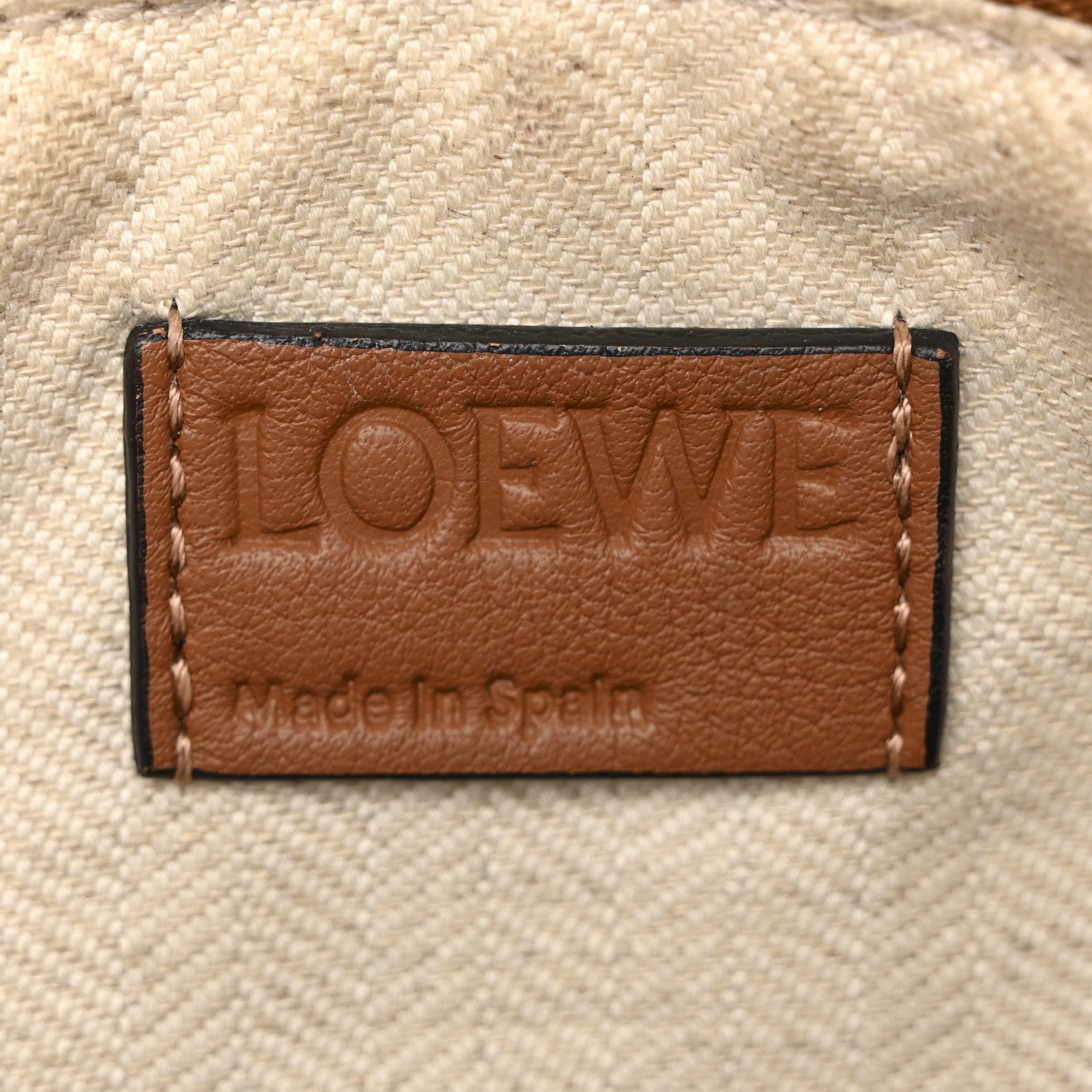 Calfskin Small Puzzle Bag Tan
