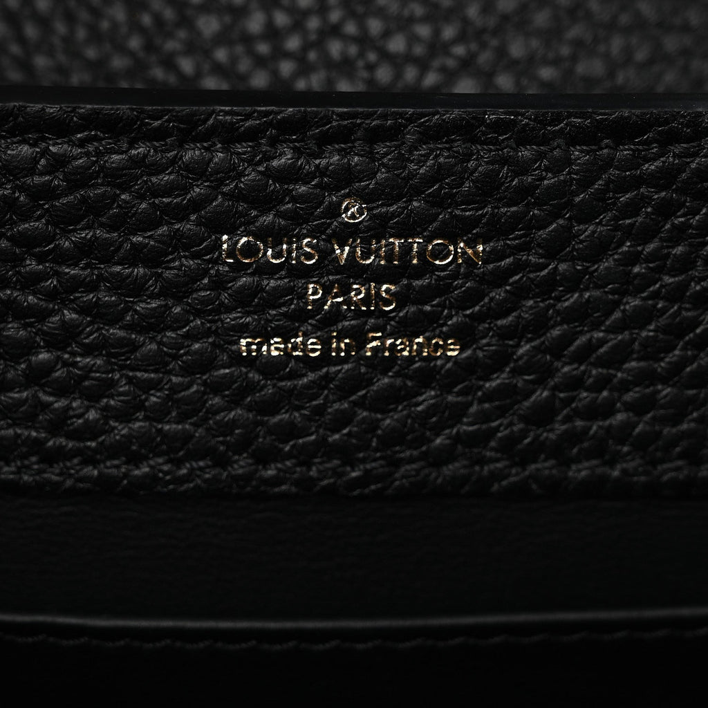 Taurillon Mini Capucines Black