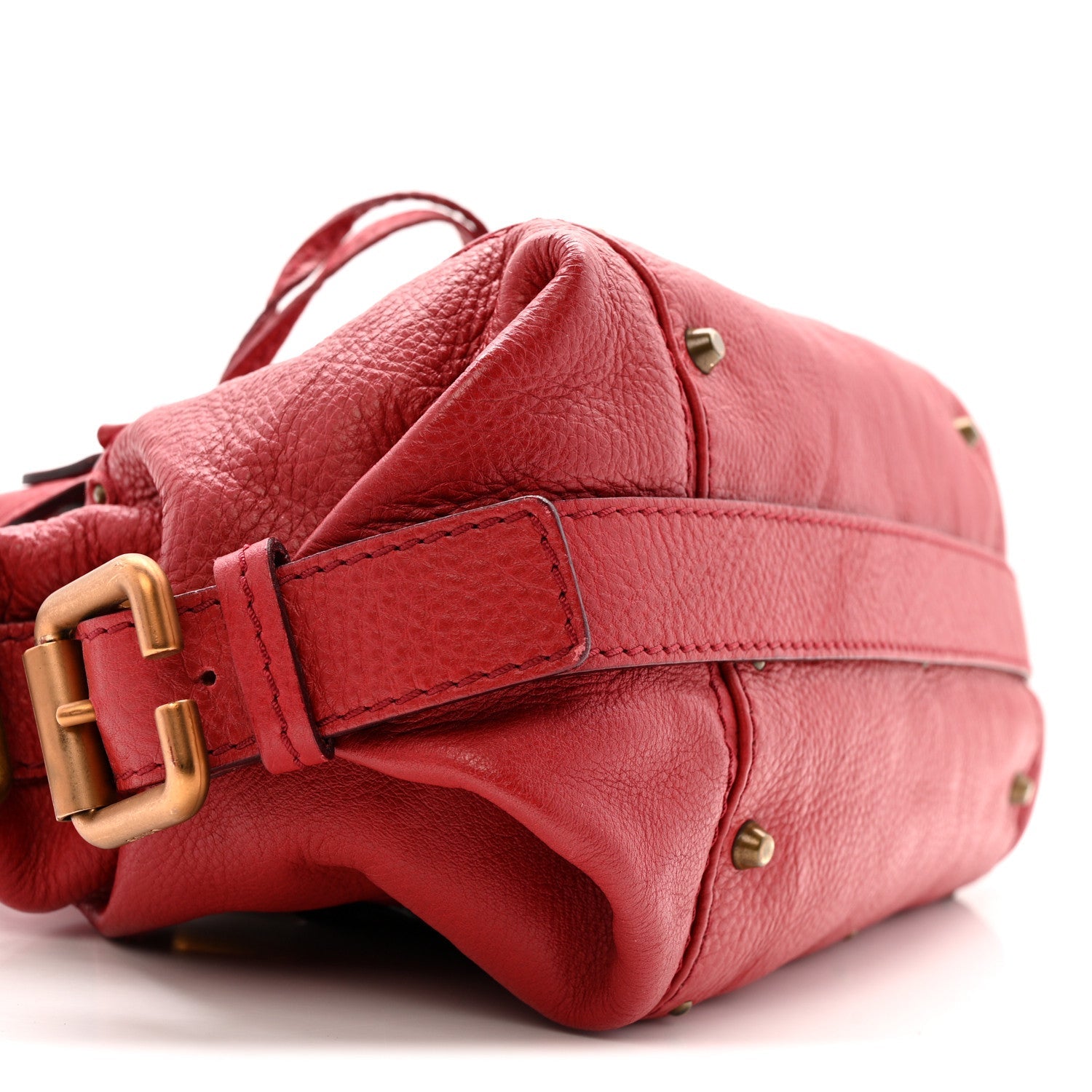 Calfskin Medium Paddington Satchel Rouge