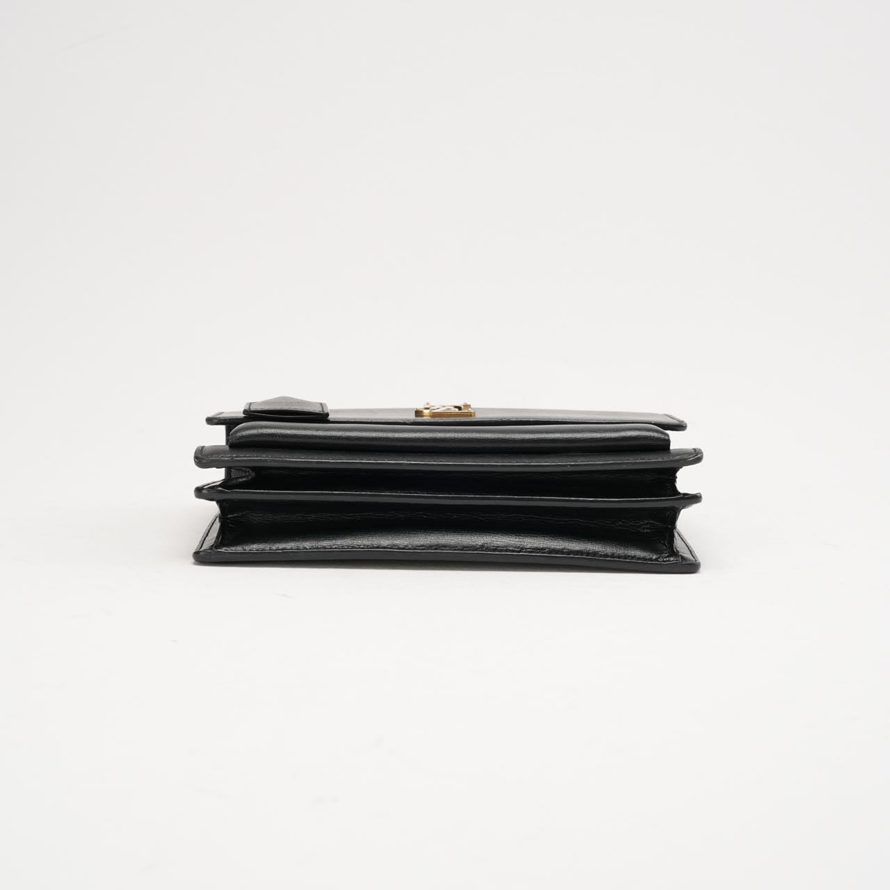 Saint Laurent Calfskin Medium Sunset Black 2020