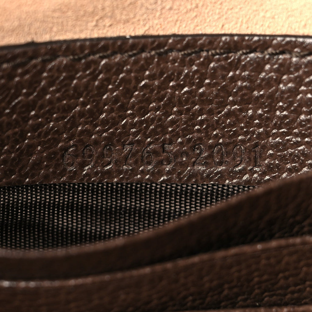 GG Supreme Monogram Textured Dollar Calfskin Web Ophidia Belt Bag 110 44 Beige Ebony New Acero