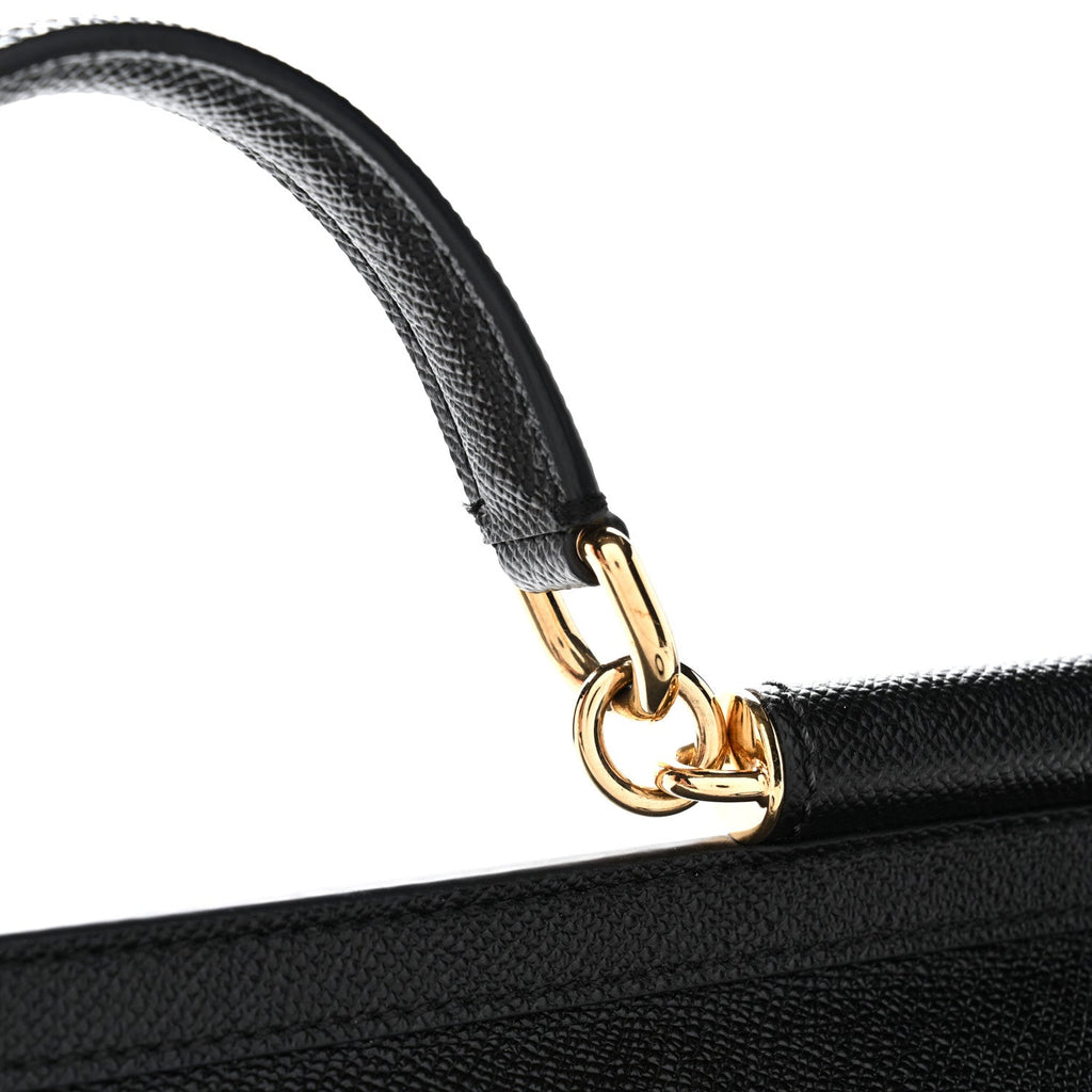 Dauphine Medium Miss Sicily Satchel Black