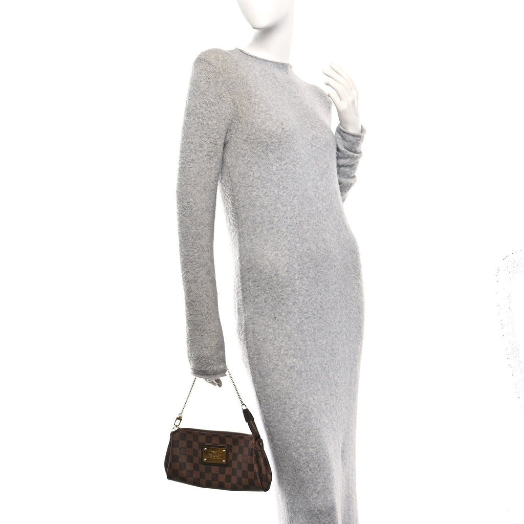 Damier Ebene Eva Clutch