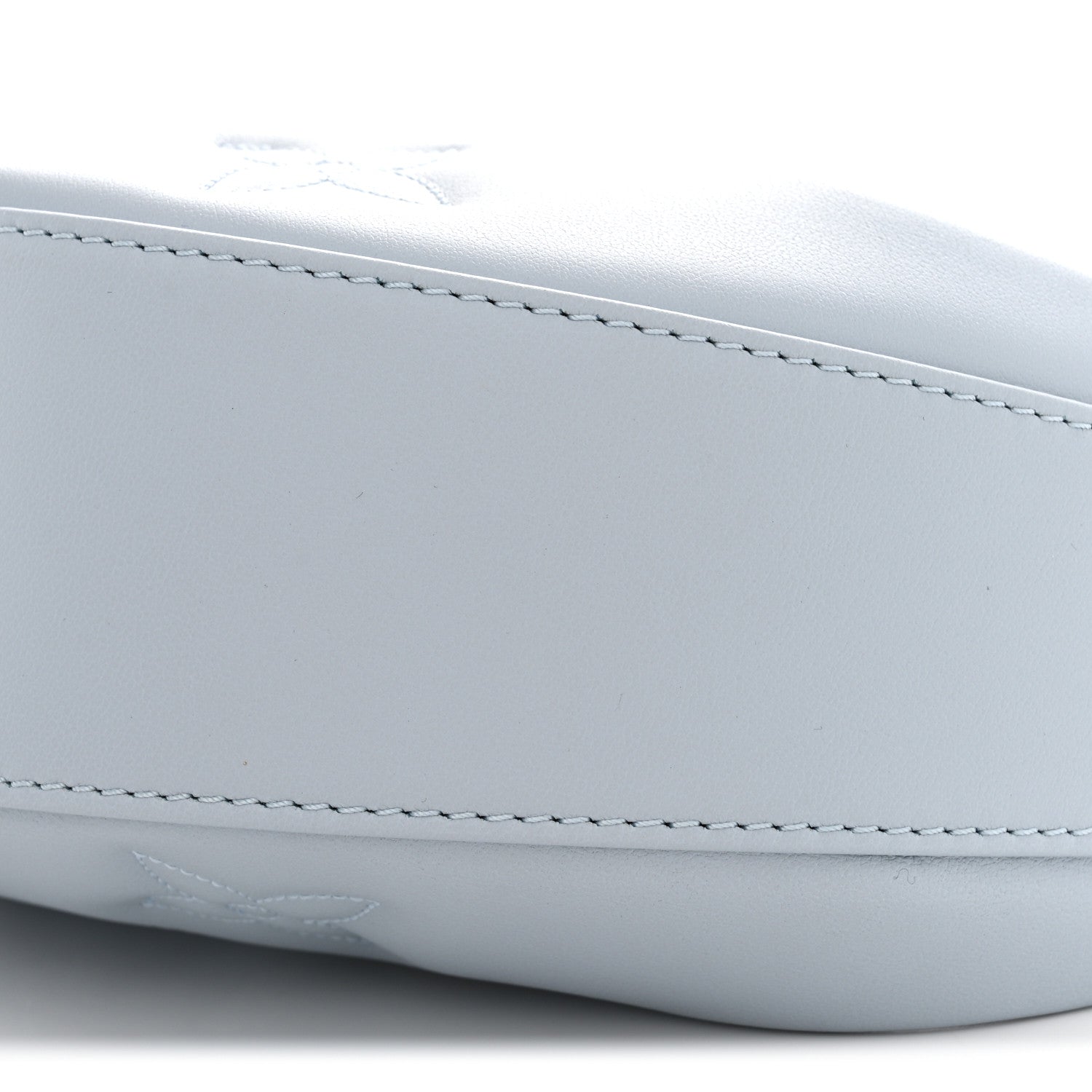 Calfskin Bubblegram Over The Moon Ice Blue