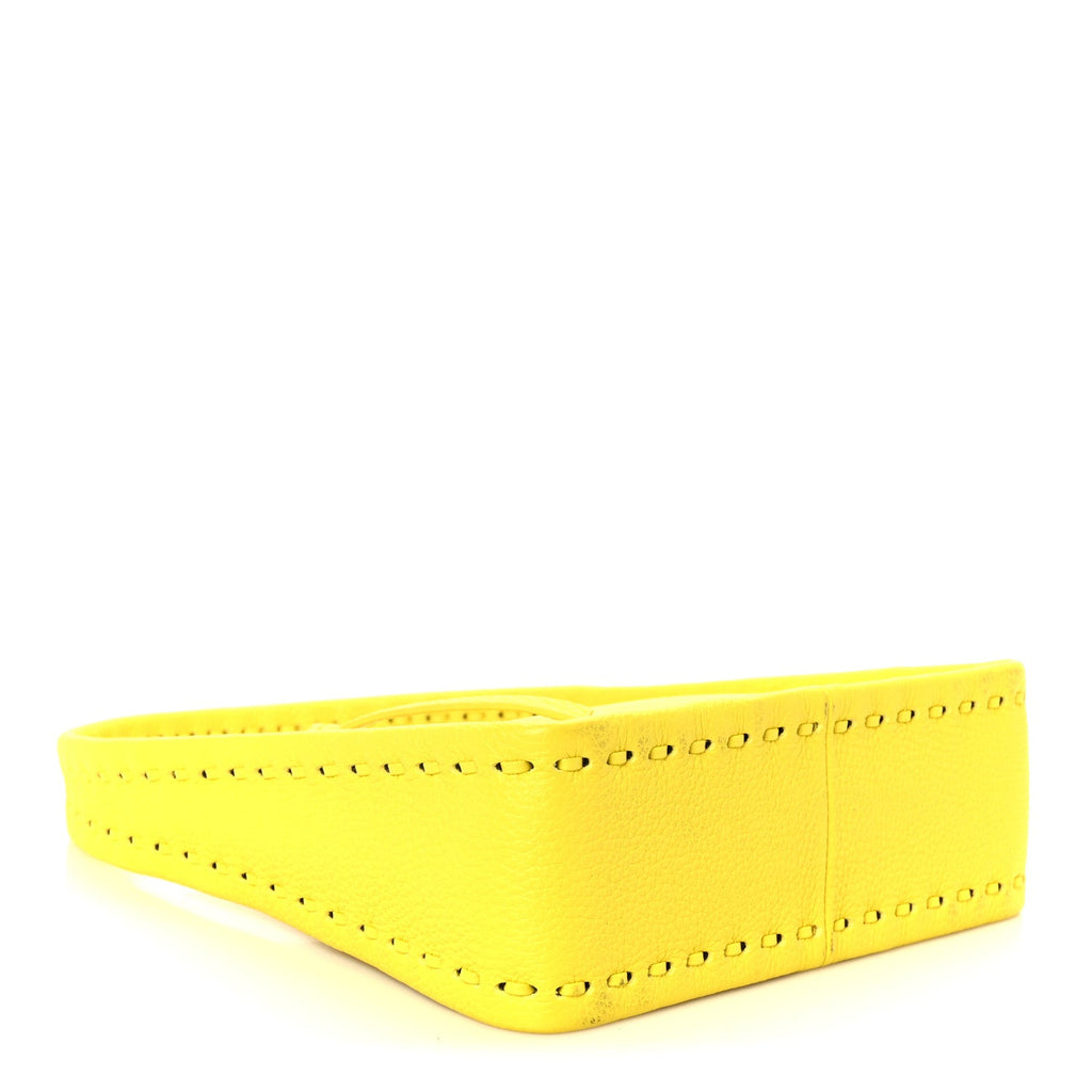 Cuoio Roma Sellerissima Nappa Sintetica Tape Stitch Mini Fendessence Shoulder Bag Pomelo