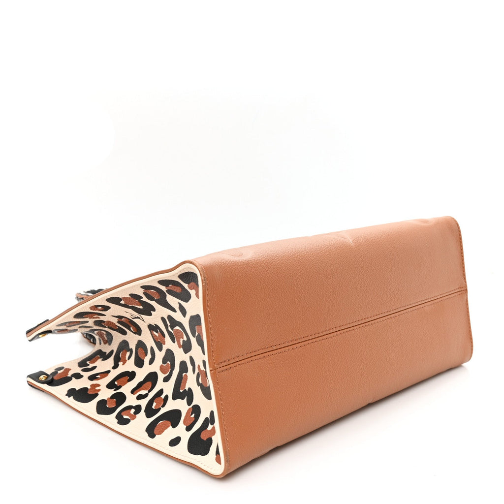 Empreinte Monogram Giant Wild At Heart Onthego MM Caramel
